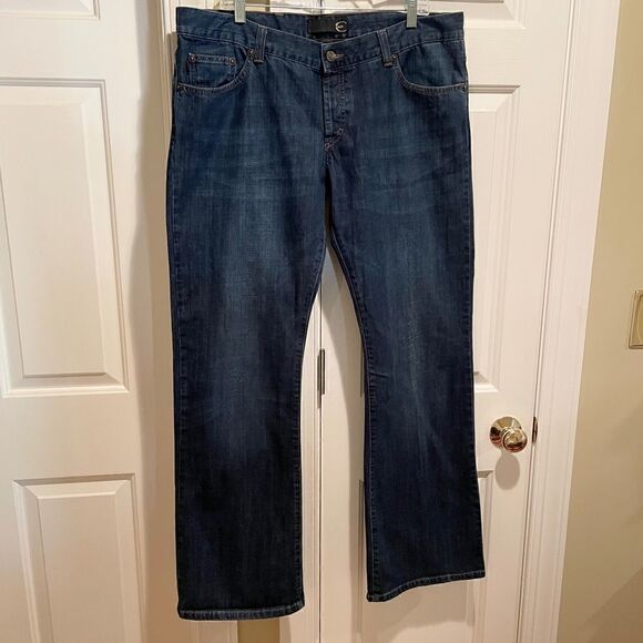 Men's Just Cavalli Boot Cut Jeans Size 42 x 34 - Picture 2 of 8